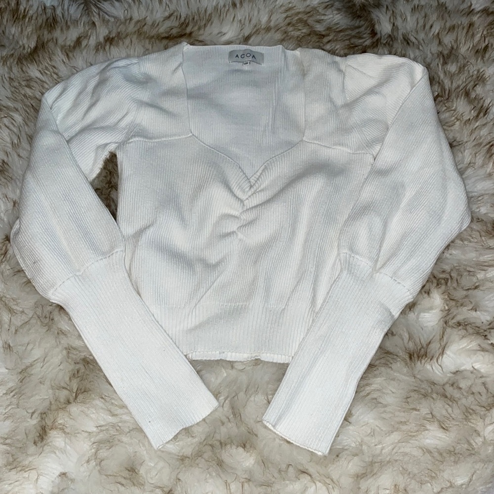 Acoa ribbed sweatshirt